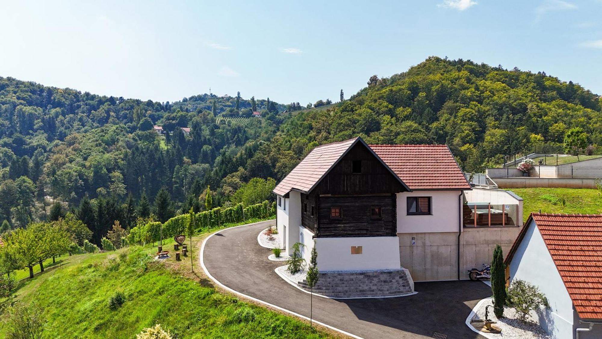 Chalet Sgarz Kitzeck im Sausal Bagian luar foto